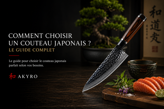 Comment choisir un couteau japonais ? Le guide complet