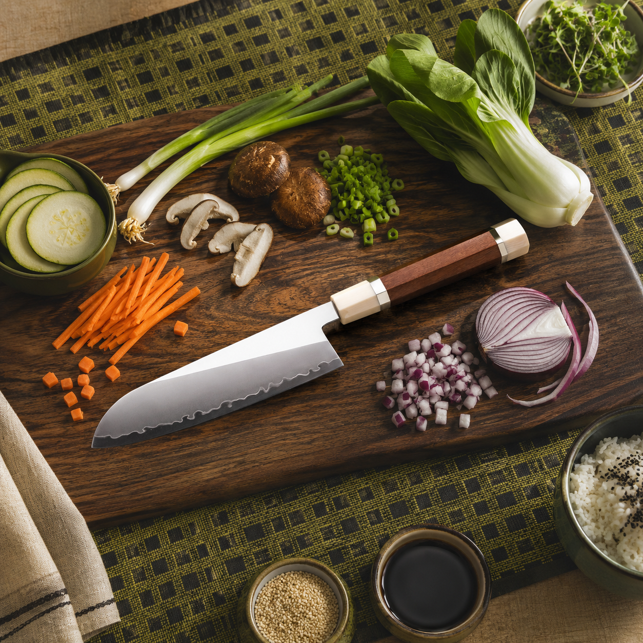 Santoku Shadow Mirror 18 cm (7")